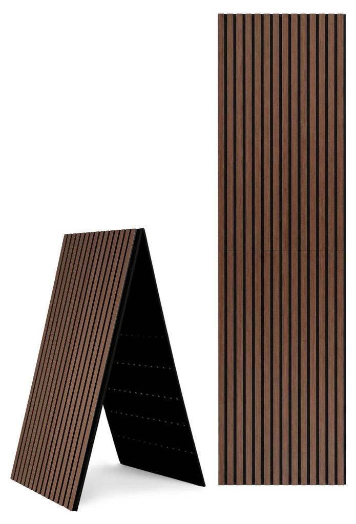 Akustické panely ISOISL, drevené, 240x60 cm, skladacie, Obrázok produktu 