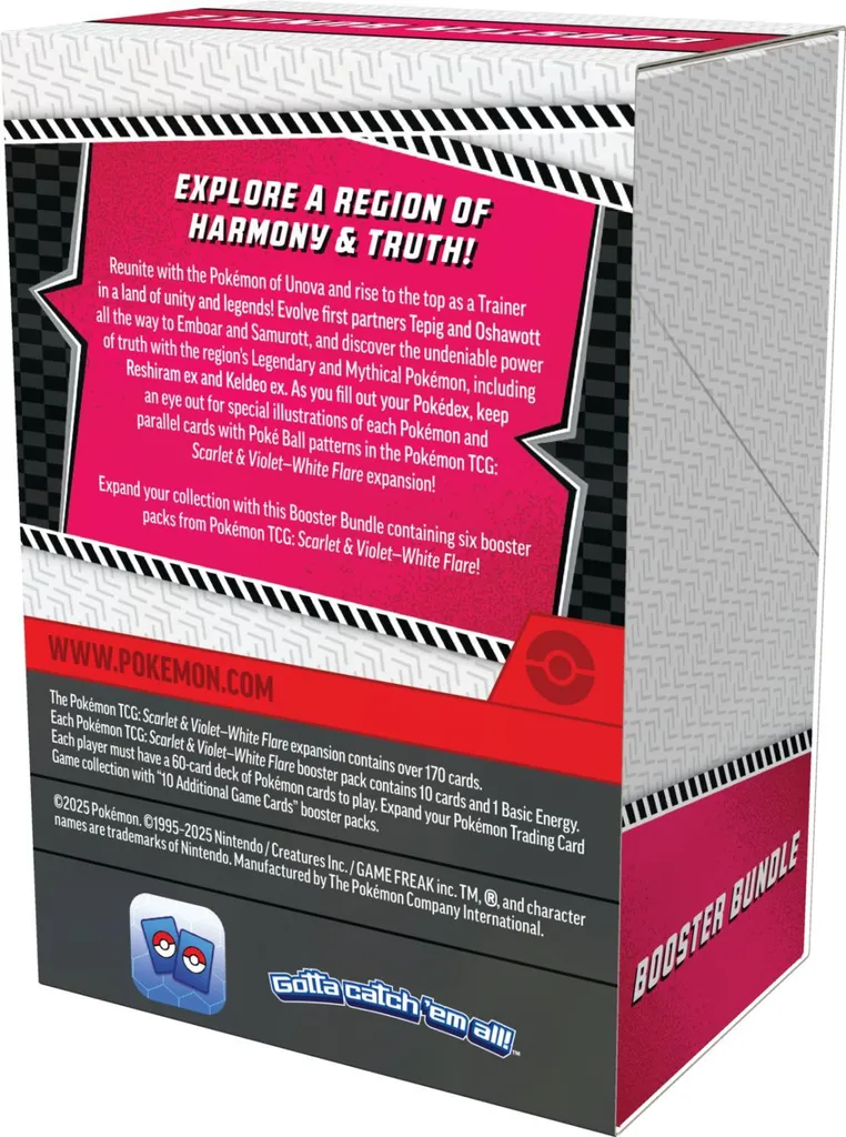 Coffret Booster Bundle Pokémon : Écarlate et Violet White Flare - 4