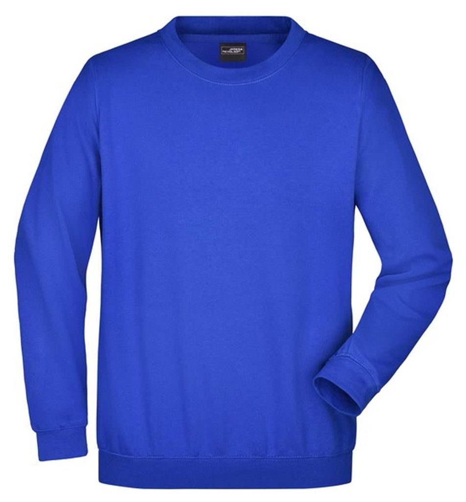 James and Nicholson - Sweatshirt für Herren/Damen Uni, Schwere Qualität LT2561 (L) (Königsblau)