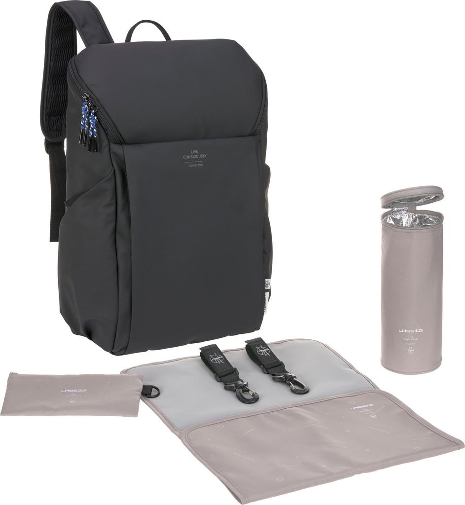 Lässig GRE Slender Up Backpack black