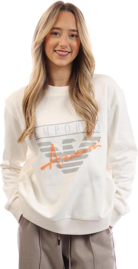 Emporio Armani - Sweatshirt für Damen GT9262 (S) (Weiß)