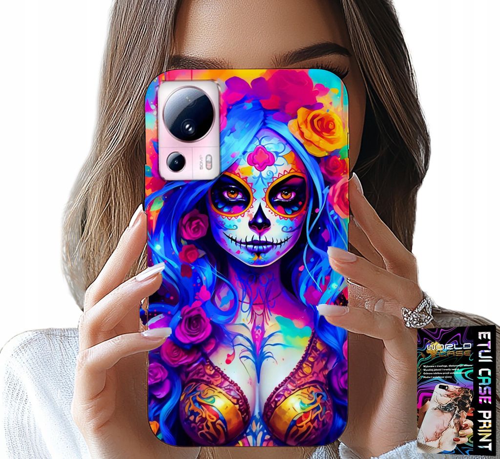 Fall Für Xiaomi 13 Lite - Mexikanische Bunte Königin Des Todes
