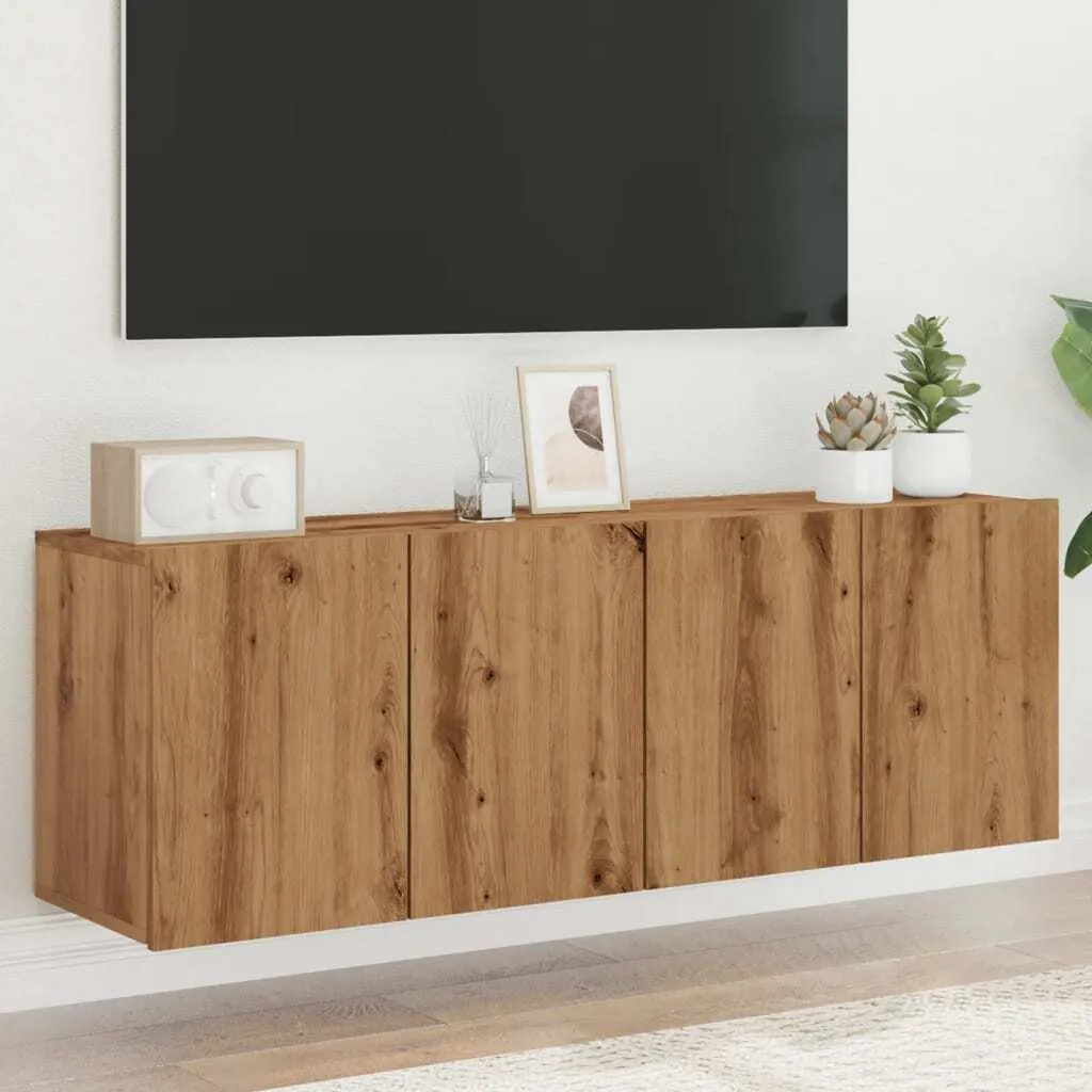 Maison Exclusive Mobile TV 2 Ante Rovere Artisan 60x30x41 cm Offerta