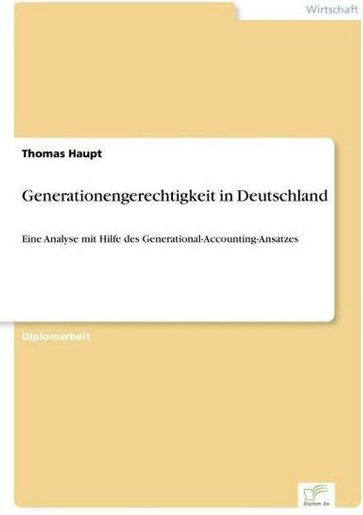 Generationengerechtigkeit in Deutschland