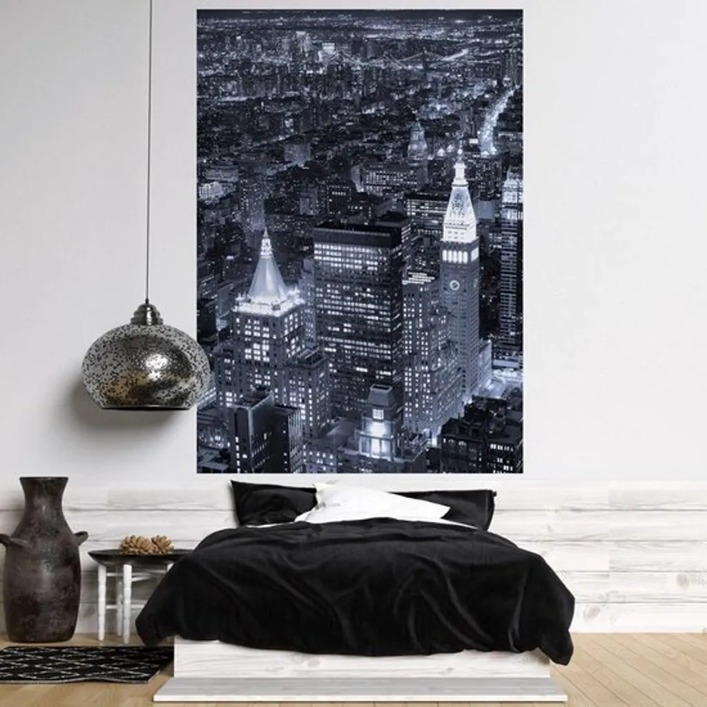 Décoration murale adhésive 140x200 cm pour salon et chambre moderne