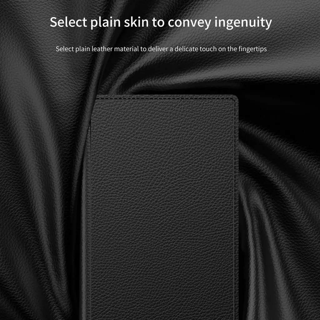 Cover Portafoglio Samsung S25 Ultra MagSafe GKK - TPU e Pelle Nera - 2