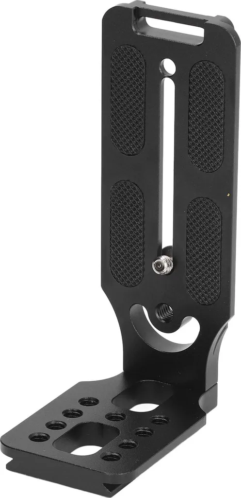 Supporto L Fotocamera Lega Alluminio Piastra Sgancio Rapido 1/4" per Stabilizzatore