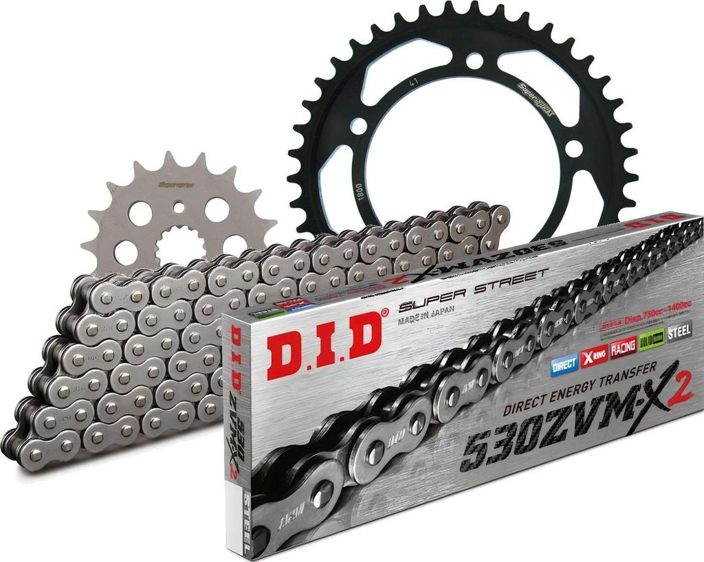 Kettensatz DID Stahl 530ZVM-X / 116 Endlos