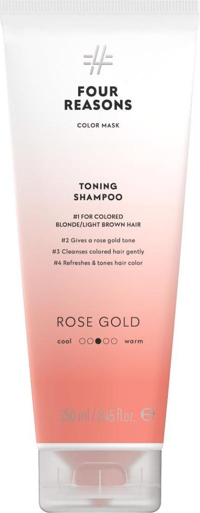 Four Reasons Color Mask Shampoo Rose Gold 250ml