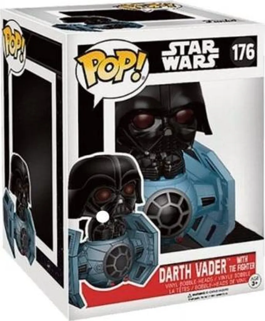 Funko POP Star Wars Dark Vador avec Tie Fighter figurine vinyle de luxe