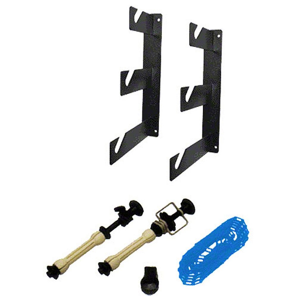 Walimex 3-delige achtergrondset voor wandmontage Productafbeelding 
