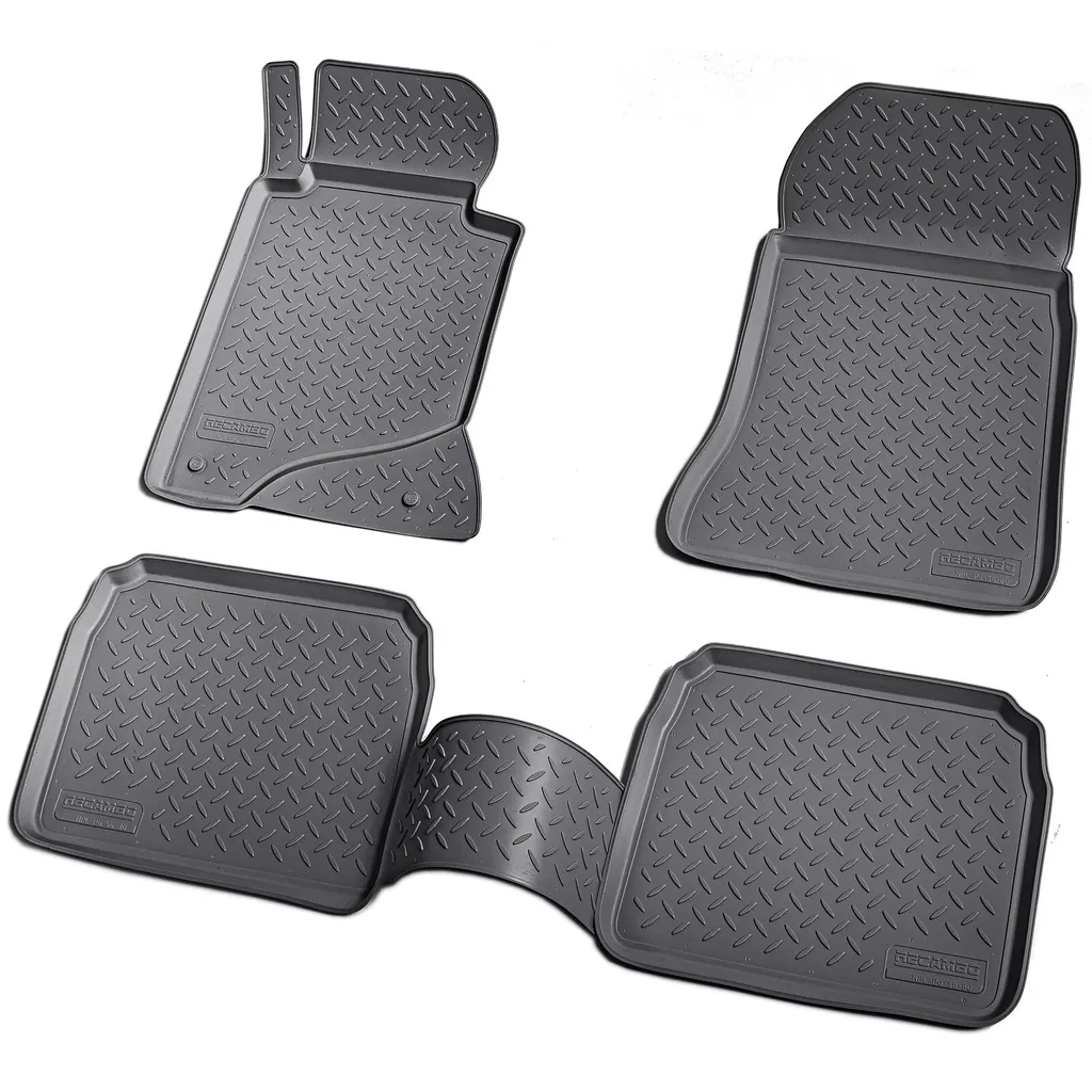 Set Tappeti Mercedes Classe E W124 S124 1984-1997 Gomma 3D Alta Qualità