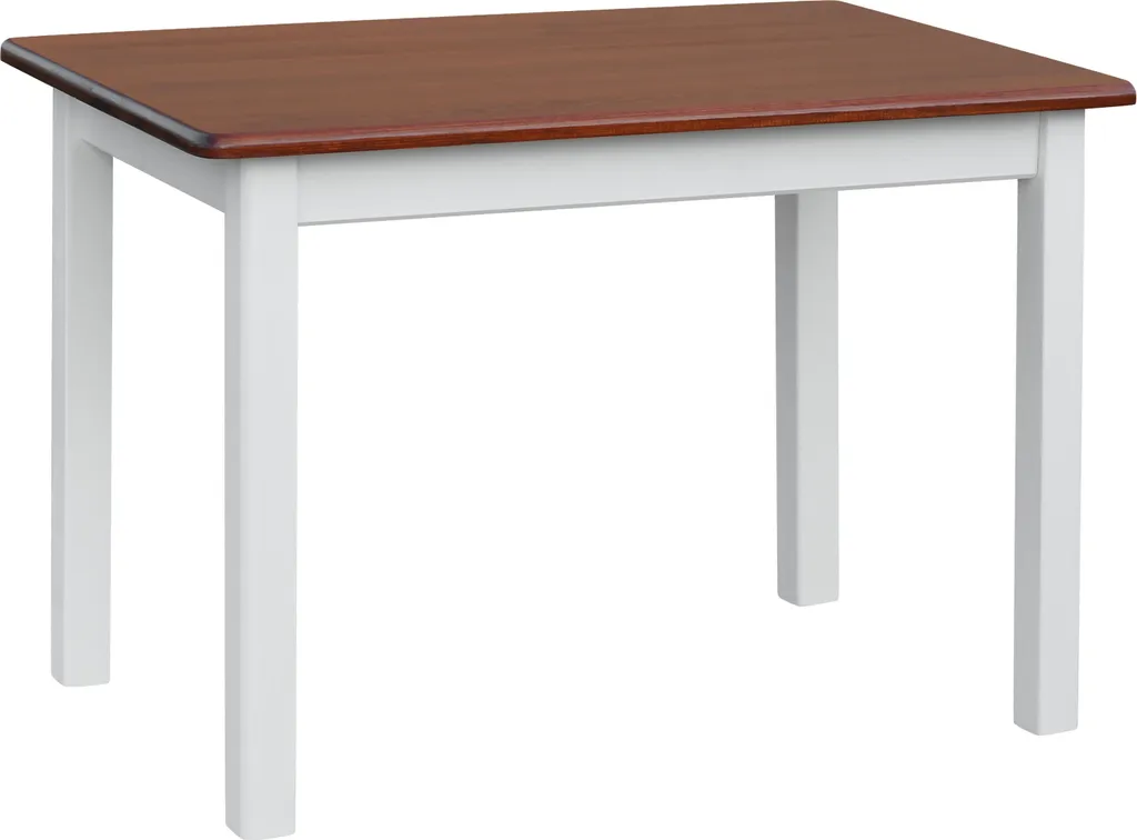 Tavolo Salvaspazio 100x60 Legno di Pino Bianco e Top Calvados