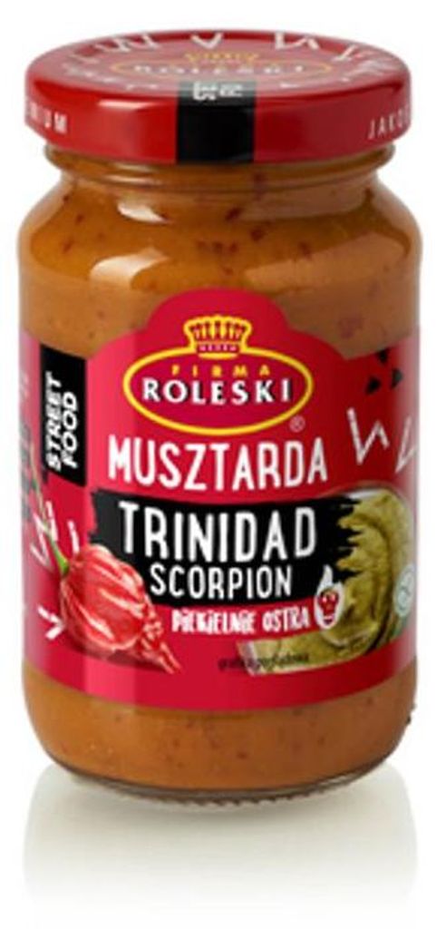 Roleski Musztarda Trinidad Scorpion Street Food 210 g Obrázok produktu 