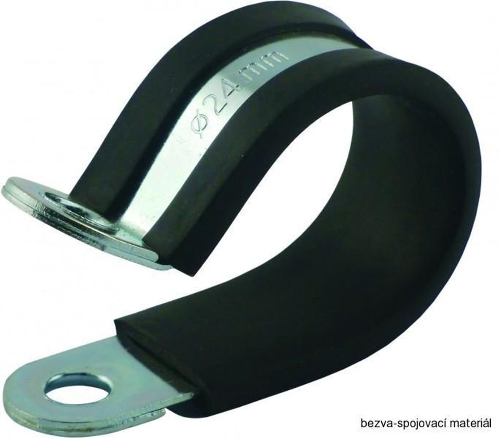 Befestigungshalter mit Gummi W1, Ø24mm, ZB
