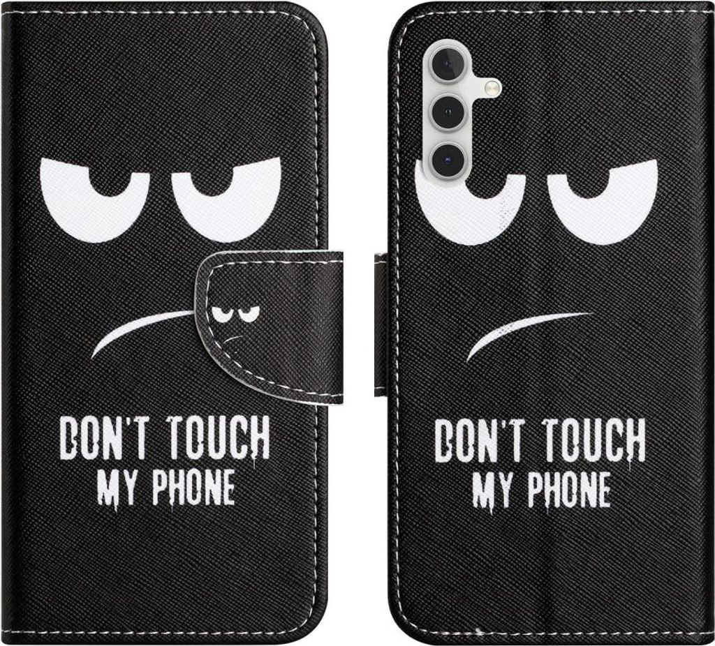 Samsung Galaxy S23 FE Hülle - Coverup Klapphülle - Don't Touch