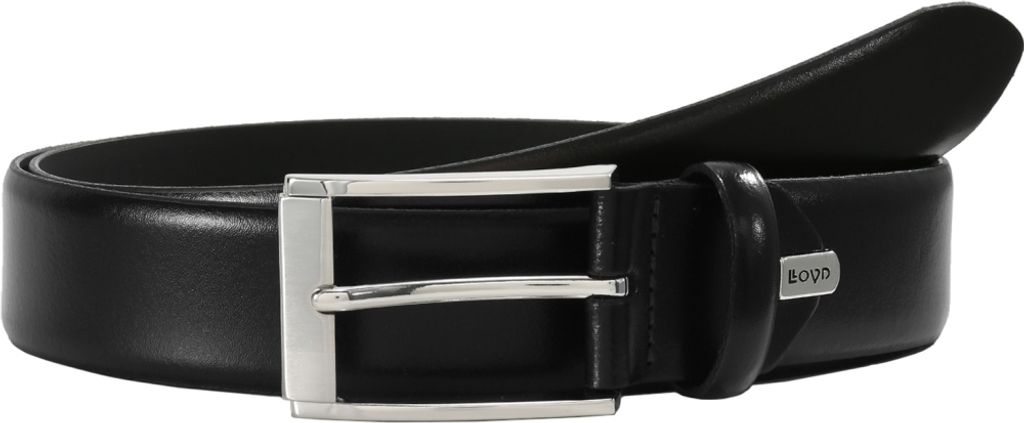 LLOYD Pelle cintura Thin Belt W95 Black nero Immagine del prodotto 