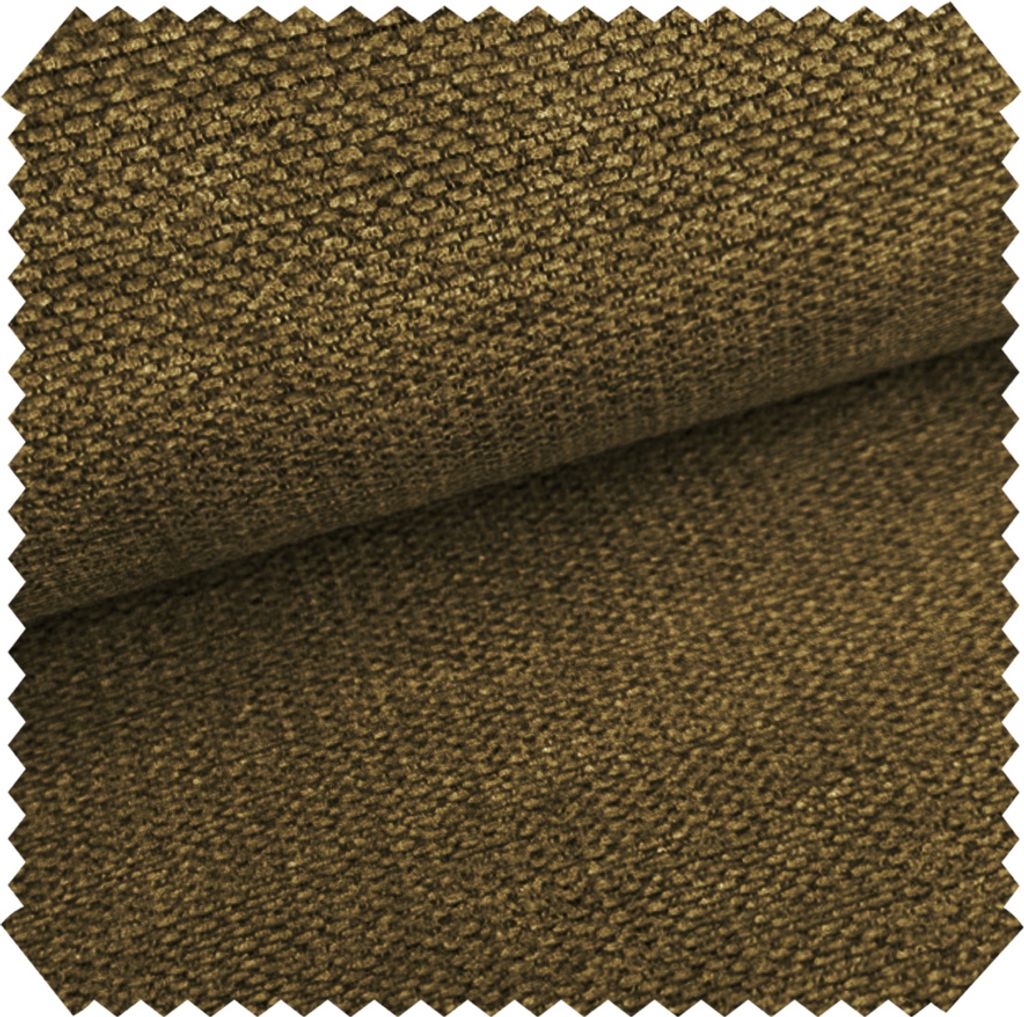 novely MUDAU SOFT Samtweicher Chenille-Polsterstoff - Melierter Möbelstoff - Grober Struktur-Stoff - Mélange Meterware 1lfm - Farbe: 45 Ockergelb