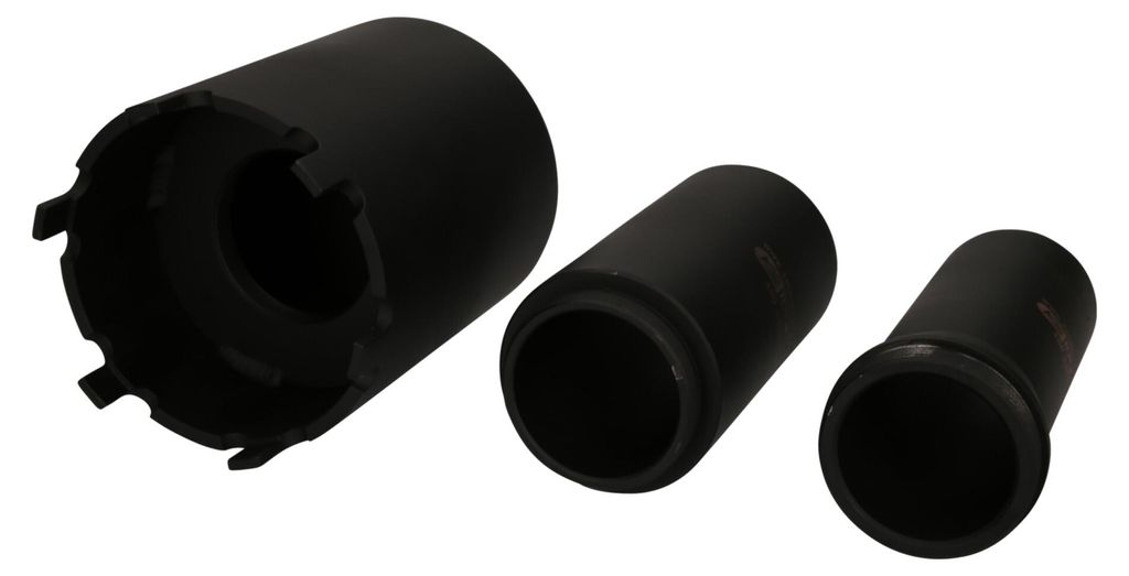 KS TOOLS 460.5360 Nutmuttern-Schlüssel-Satz mit 2 Führungsrohren für MAN, Ø 102 mm , 3-tlg