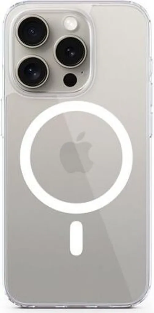 Coque Epico Res Cas Magne iPhone 15 Plus Transparente et Magnétique