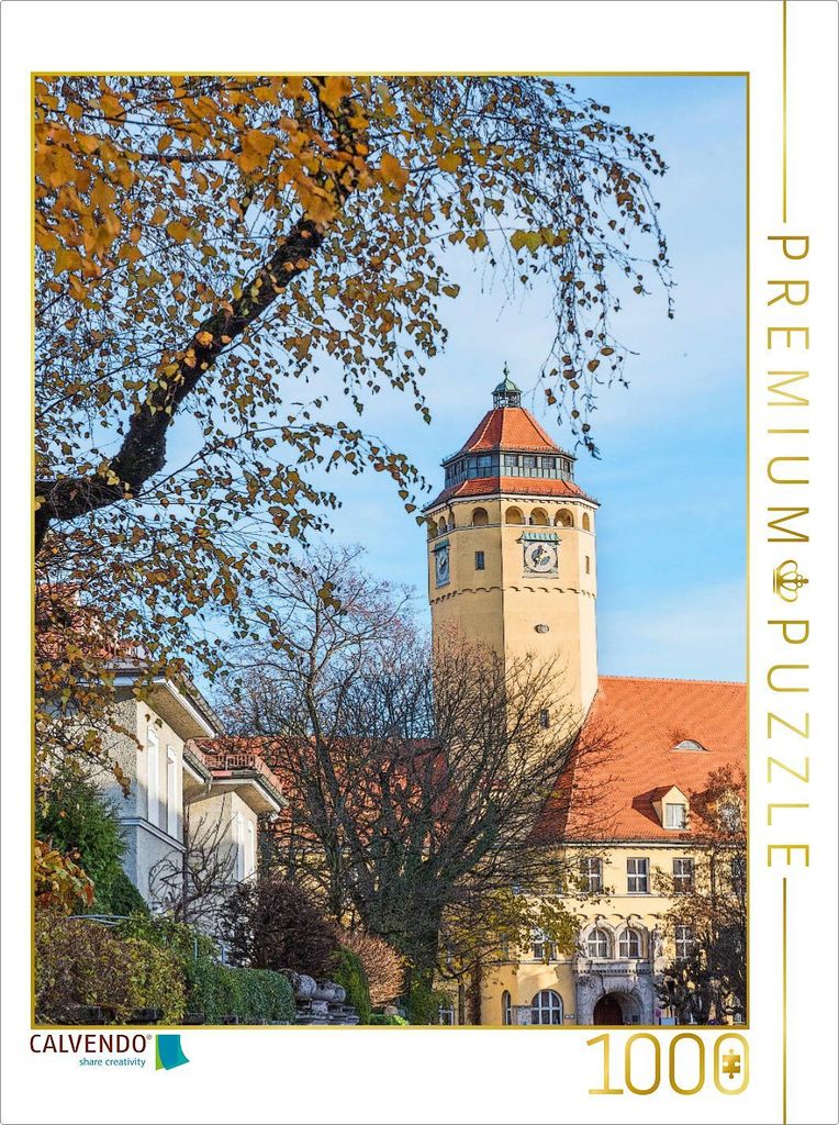 CALVENDO Puzzle Oskar-von-Miller-Gymnasium, Schwabing | Produktbild 