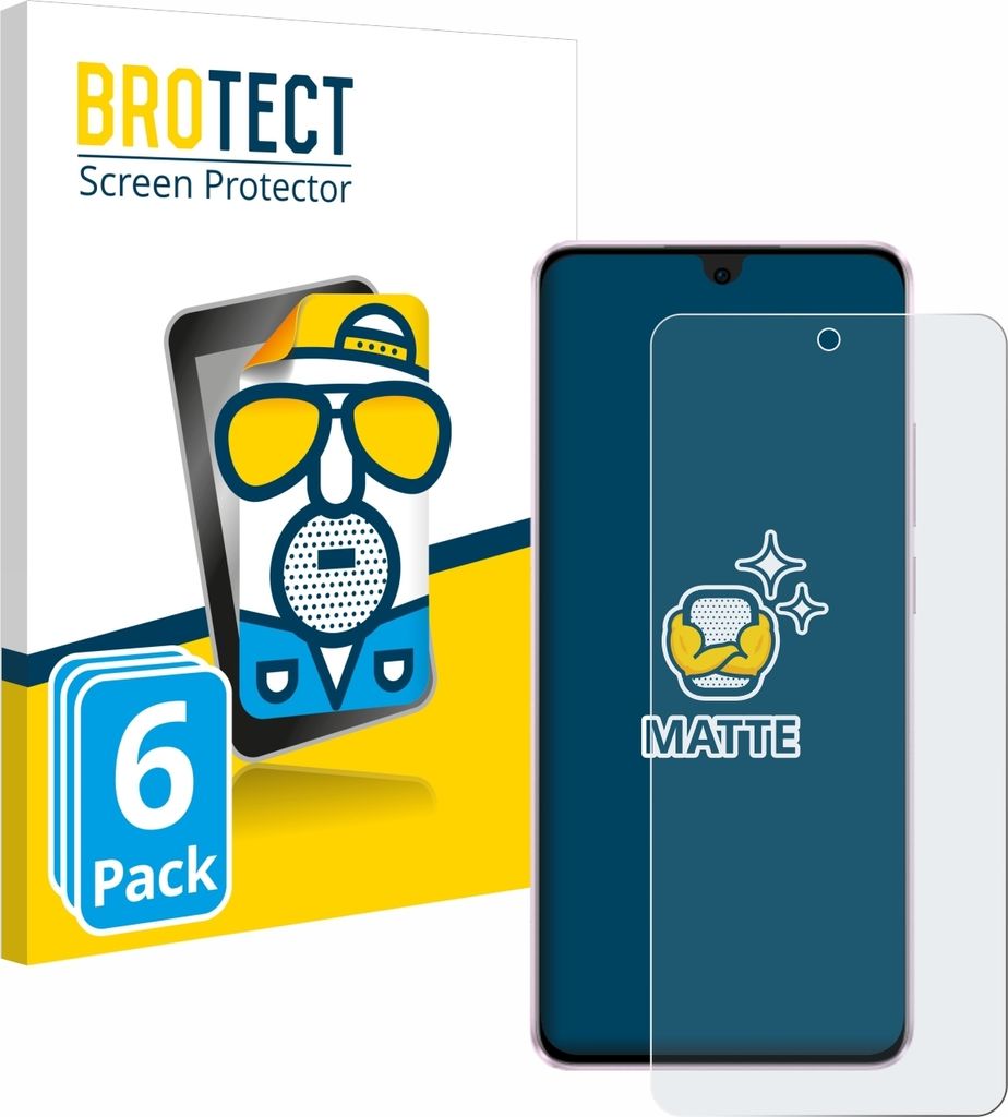 6x BROTECT Schutzfolie für Oppo Reno 11 F Displayschutz Displayschutzfolie Folie Matt Entspiegelungsfolie
