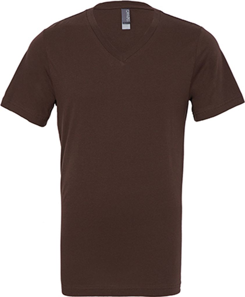 Canvas Maglia unisex a manica corta con scollo a V Immagine del prodotto 