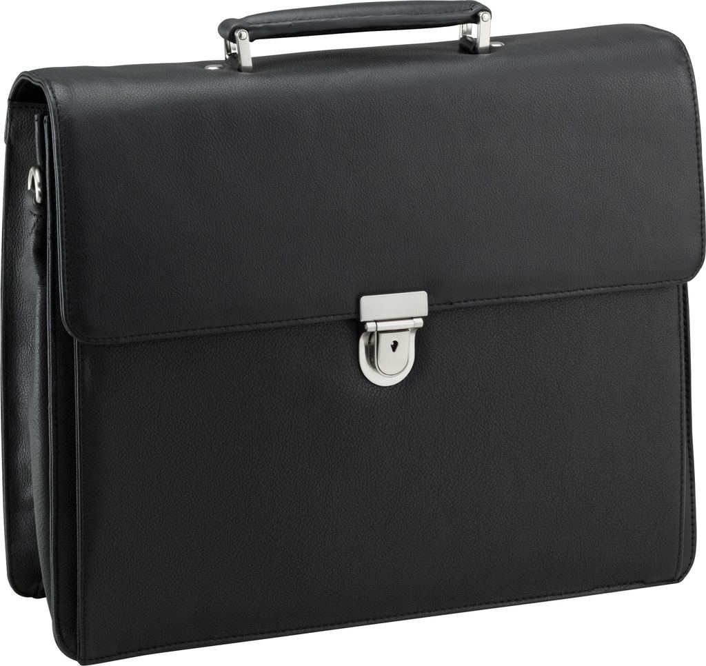 d & n Business Line Aktentasche 40cm Leder