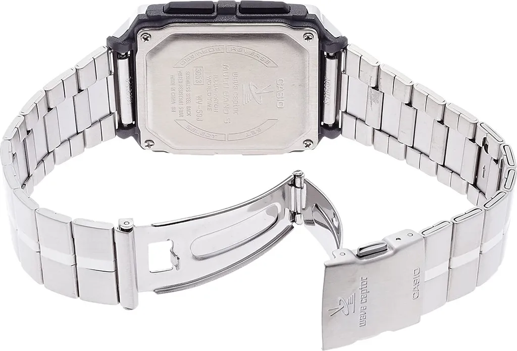 Casio Wave Ceptor WV-59RD-1AEF: Eleganza Argento e Precisione Atomica - 9
