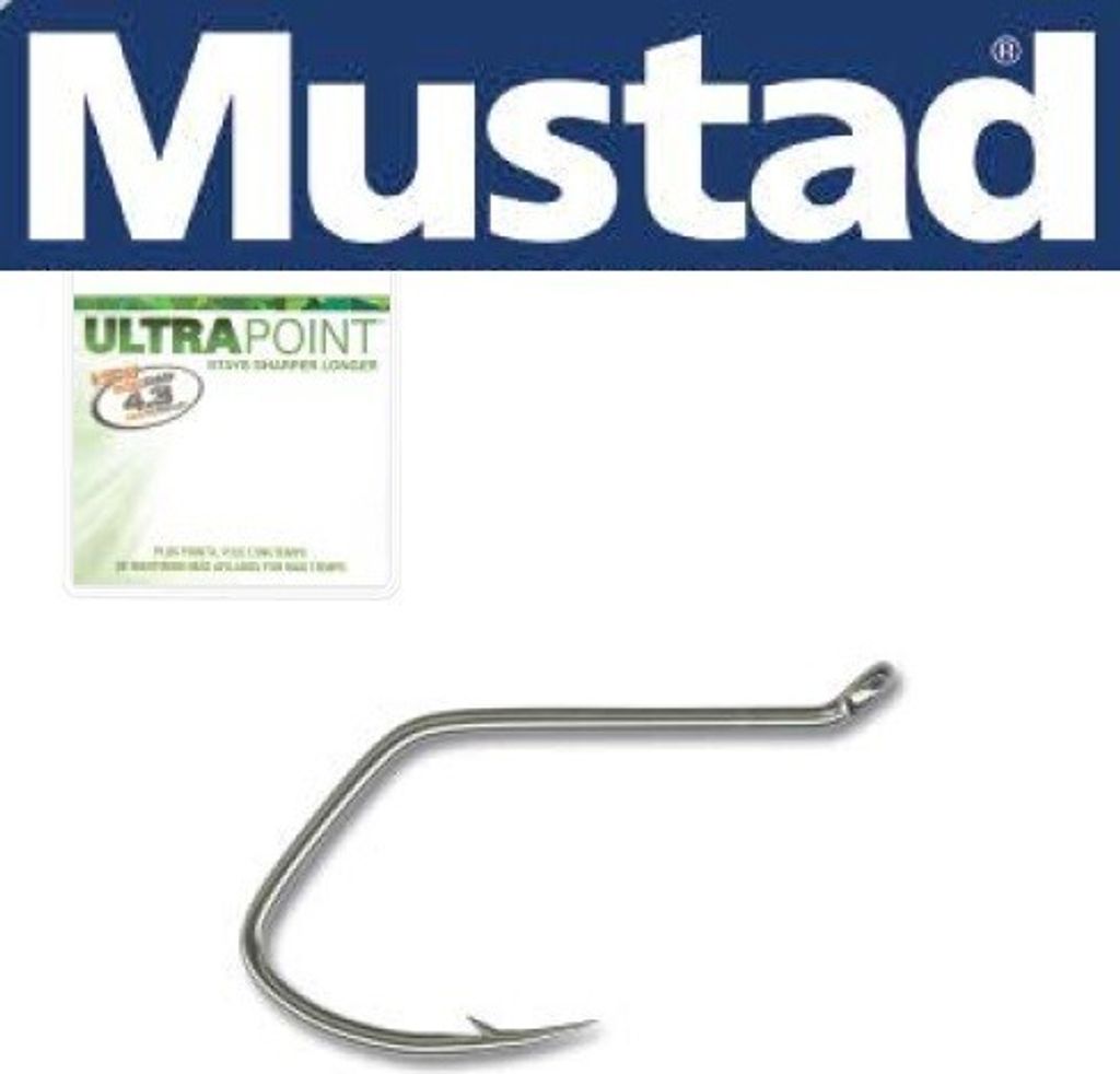 MUSTAD Catfish Hooks 412NP-BN (2/0 -10/0), Größe:6/0