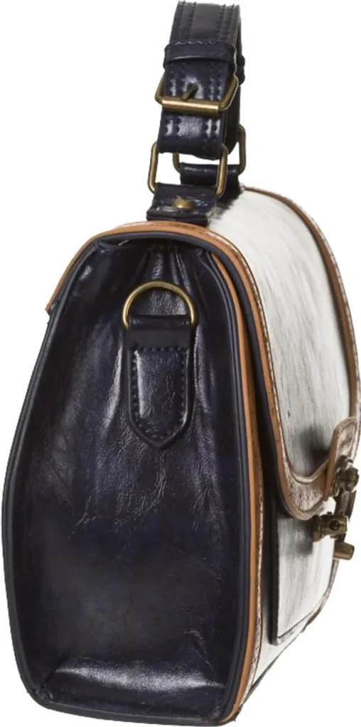 Sac à main Dancing Days Stevie Bleu Marine - Style Rétro Vintage Chic - 2