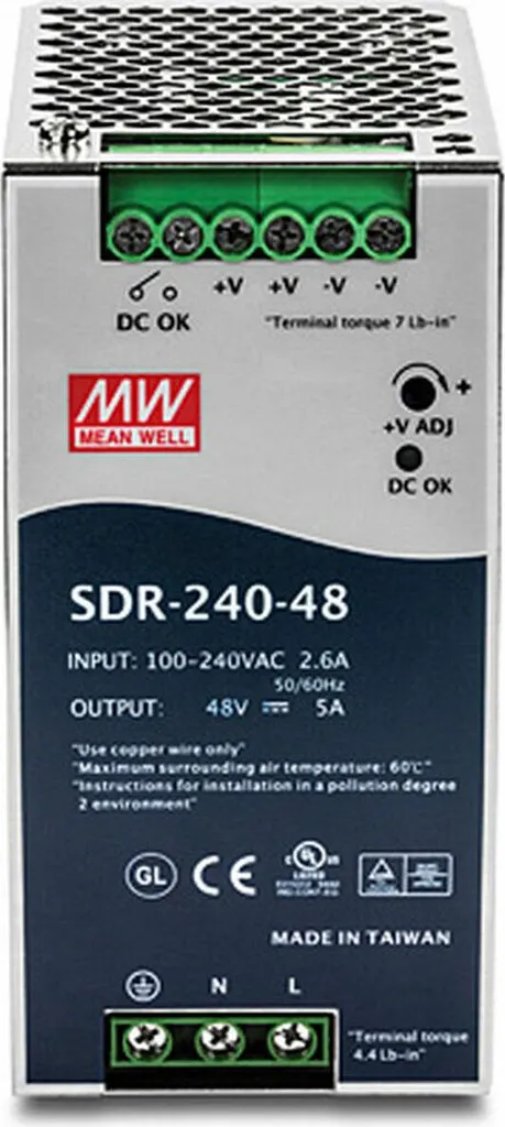 Bloc d'alimentation Trendnet TI-S24048 industriel rail DIN 48V - 3