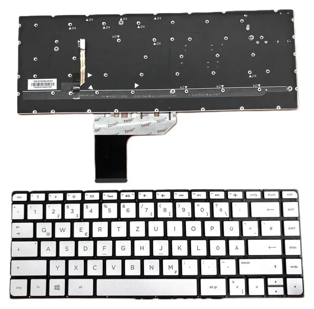 Clavier AZERTY Français Rétroéclairé pour HP Spectre x360 15-ap000