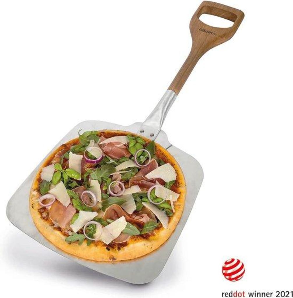Pizza Schop / Pizza schuiver geperforeerd, Becomes: Pizza Schop / perforierter Pizza schuiver