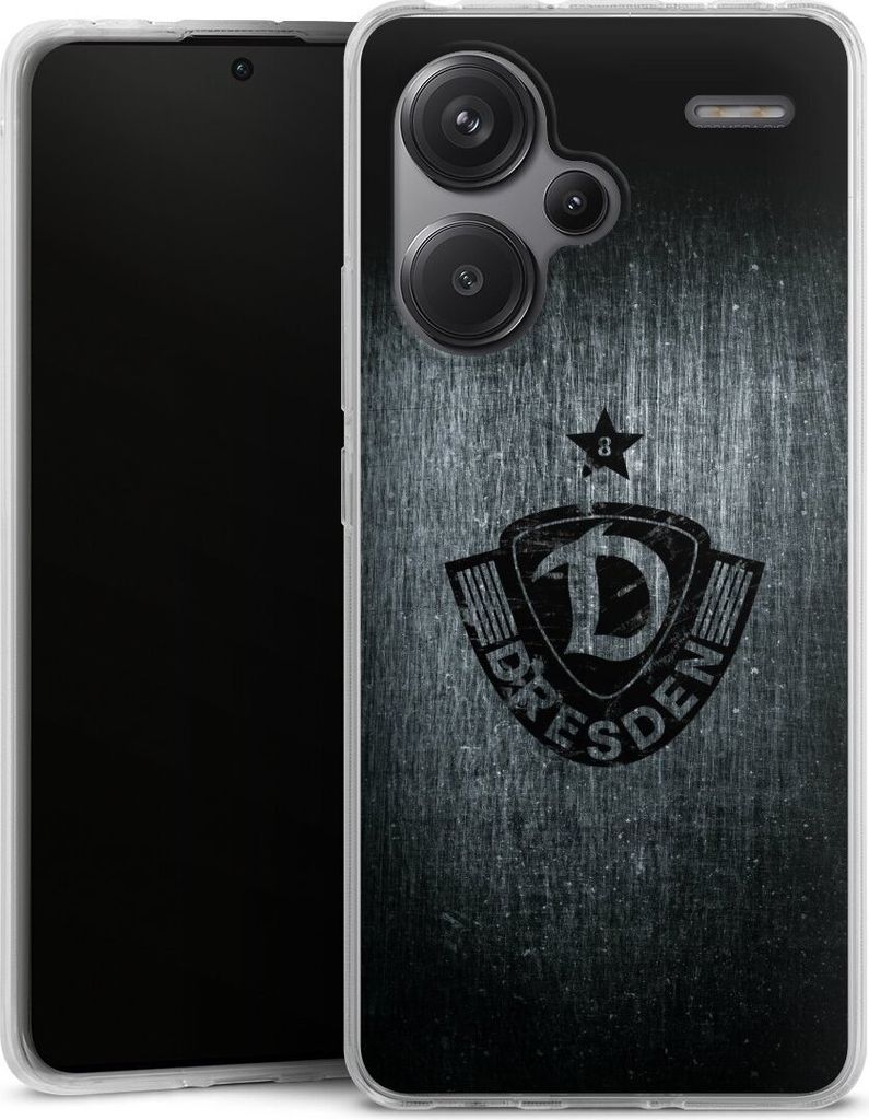 DeinDesign Handyhülle für Xiaomi Redmi Note 13 Pro Plus Silikon Hülle Case Smartphone Schutzhülle Offizielles Lizenzprodukt SG Dynamo Dresden V...