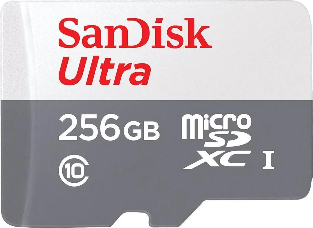 Carte Mémoire Micro SD 256 Go SanDisk Ultra microSDXC pour Android