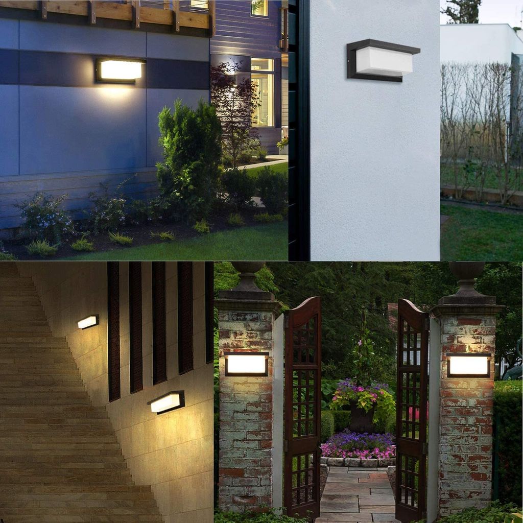 18W LED Aussenleuchten mit Bewegungsmelder, LED Wandleuchte Produktbild 7