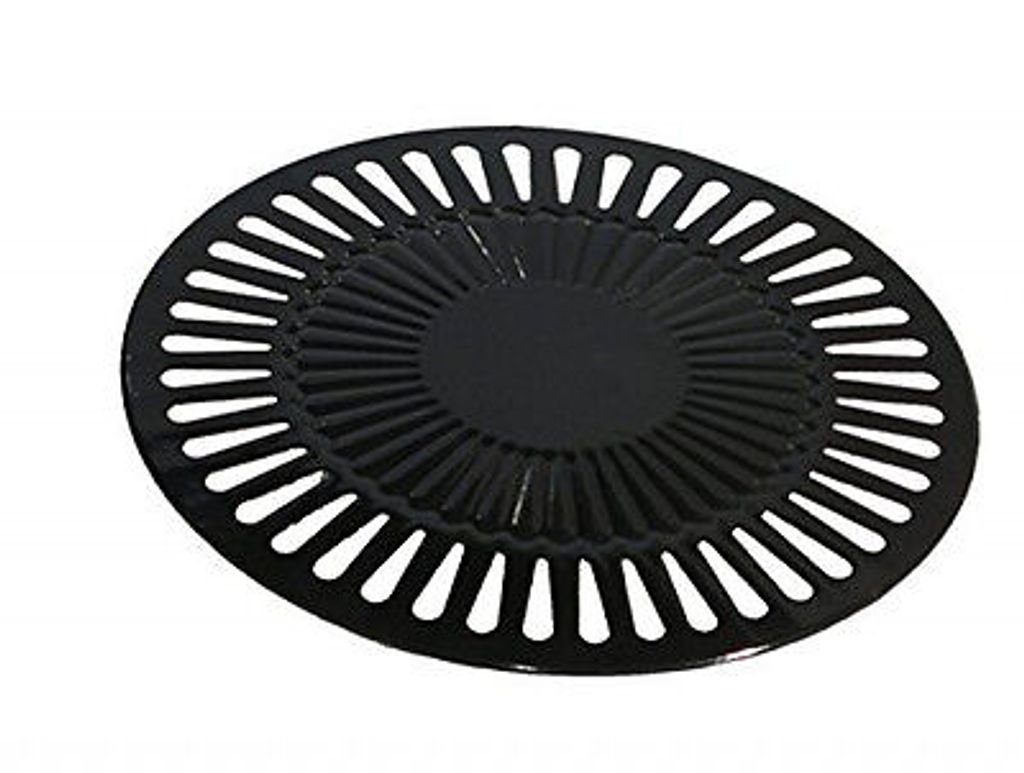 Grillaufsatz BBQ Grillplatte für Tischgrill 32cm