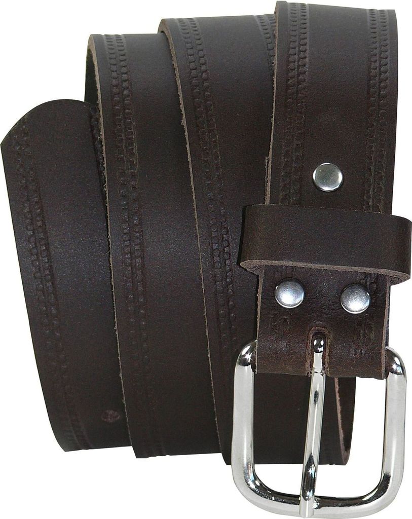 Ledergürtel in 3 cm Breite 5 Farben