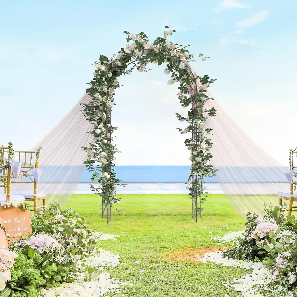 Arche Décorative de Jardin pour Créer un Passage Fleuri et Ombragé - 8