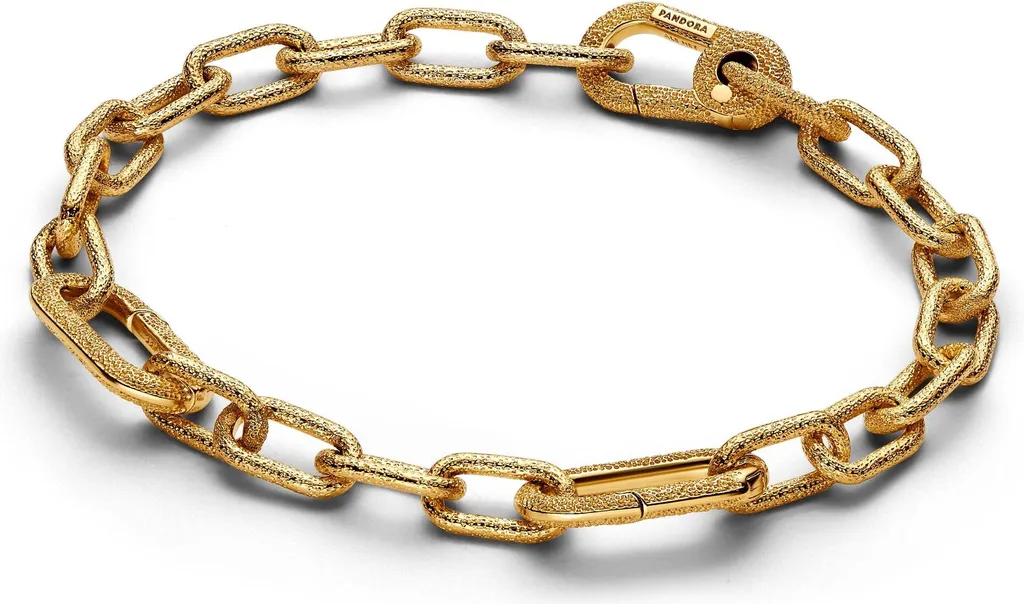 Bracelet femme en argent à mailles fines Pandora 18cm, modèle 563829C00