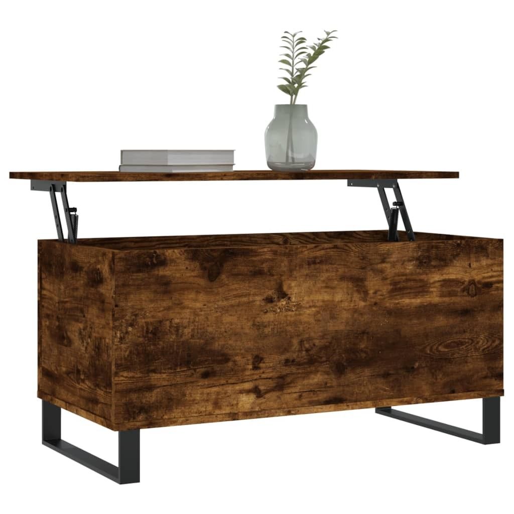 "Winterschlussverkauf "Couchtisch - CLORIS - Wohnzimmertisch - Robust und langlebig - Räuchereiche 90x44,5x45 cm Holzwerkstoff - DEMöbel5986827