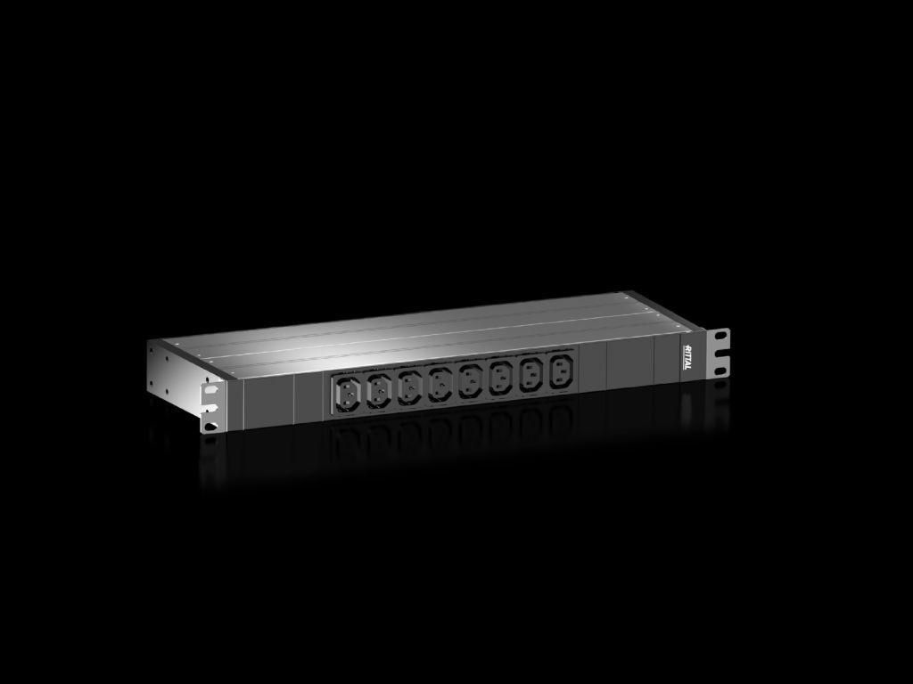Rittal PDU basic 16A/1P IEC-C20 8xC13 (19")