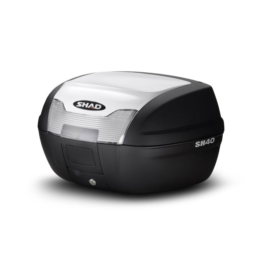 Abdeckung für SHAD SH40 Motorrad-Topcase weiß