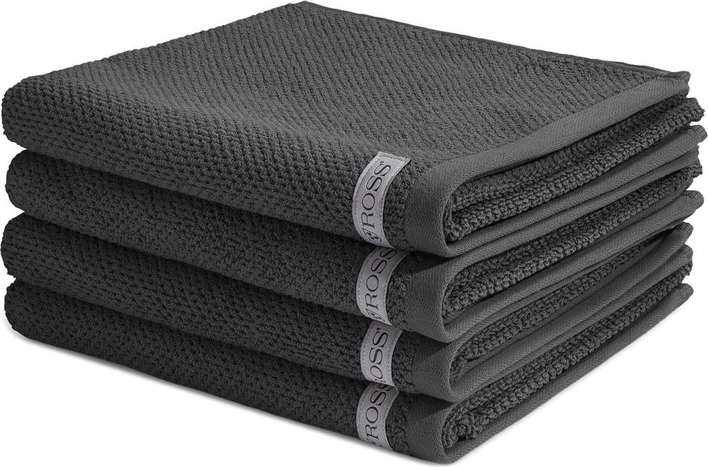 Ross Selection 4 X Handtuch im Set Frottee aus Bio Produktbild 