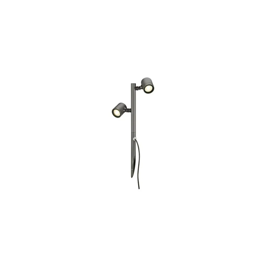 Éclairage Extérieur Double Faisceau NEW MYRA Anthracite IP44 GU10