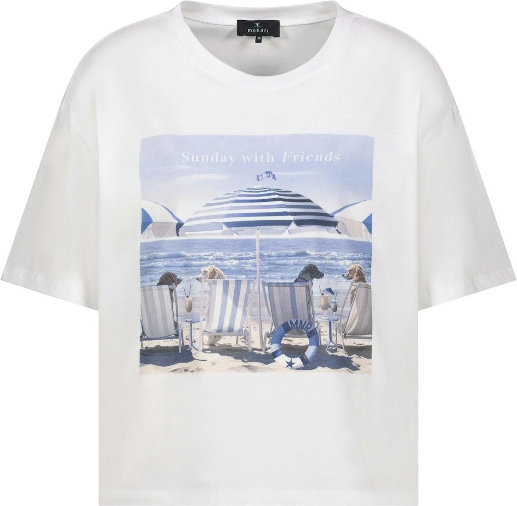 Monari GmbH T-Shirt cream 38