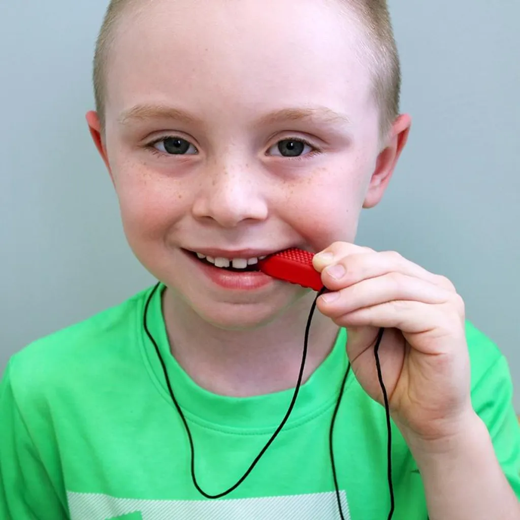 Brick Stick sensoriel texturé Ark Therapeutics en silicone médical