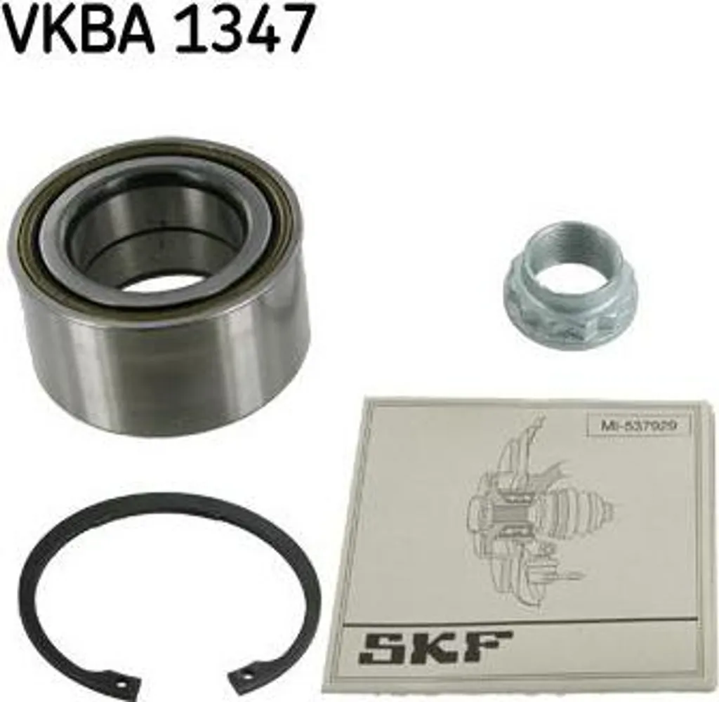 Réparation train arrière Classe E avec le kit roulement SKF VKBA 1347