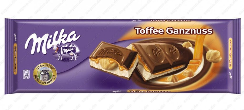 Milka Mmmax Toffee Ganznuss 300g Produktbild 